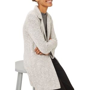 Topshop Knit Blazer Coat